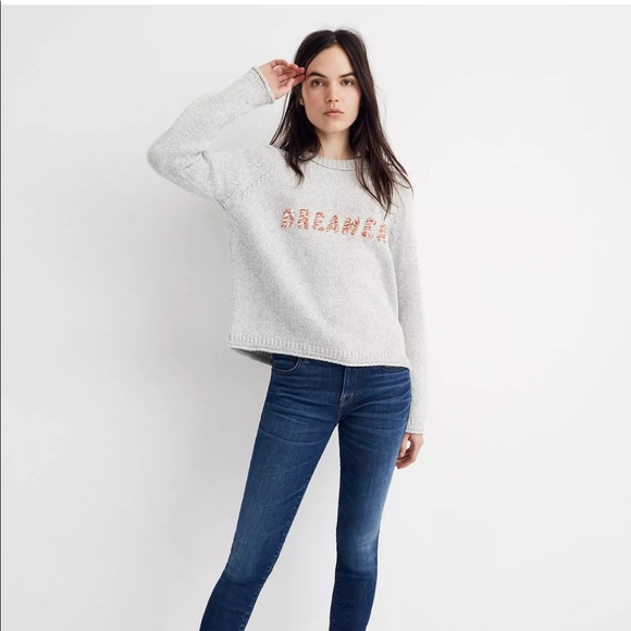 Madewell Dreamer Sweater Sz L - Picture 7 of 7